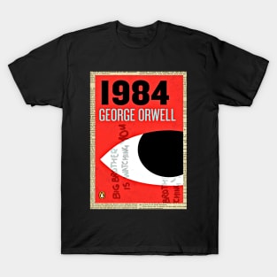 1984 Book Cover by George Orwell T-Shirt